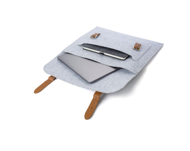 Torba na laptopa 14" z filcu RPET z logo firmy w LazyStore!