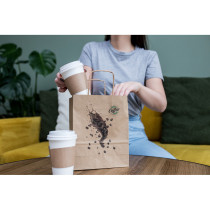Torba papierowa A5 | Wanda S z logo firmy w LazyStore!