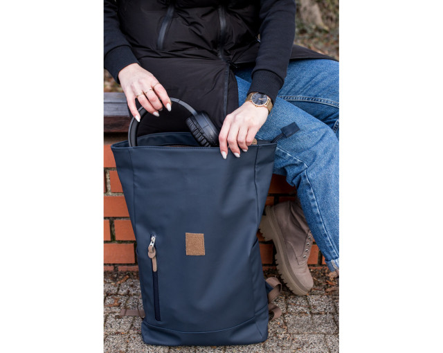Nieprzemakalny plecak na laptopa 15,6" B'RIGHT | Chike z logo firmy w LazyStore!