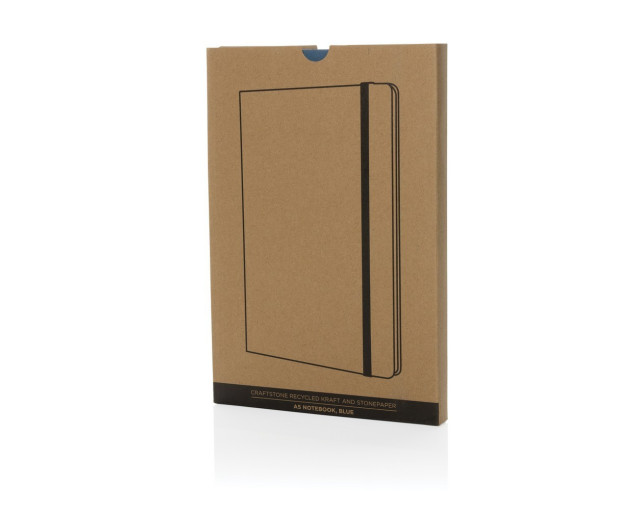 Notatnik z papieru kamiennego A5 Crafstone z logo firmy w LazyStore!