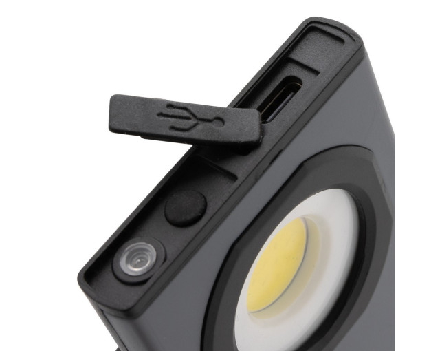Lampka warsztatowa COB Gear X, ładowana przez USB z logo firmy w LazyStore!