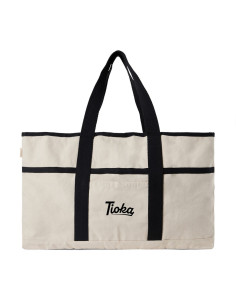 Torba plażowa VINGA Volonne AWARE™, płótno z recyklingu z logo firmy w LazyStore! 2