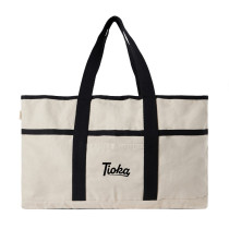 Torba plażowa VINGA Volonne AWARE™, płótno z recyklingu z logo firmy w LazyStore!