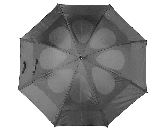 Wiatroodporny parasol manualny z logo firmy w LazyStore!