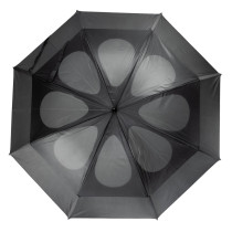 Wiatroodporny parasol manualny z logo firmy w LazyStore!