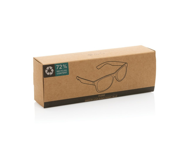 Okulary przeciwsłoneczne, PC z recyklingu z logo firmy w LazyStore!