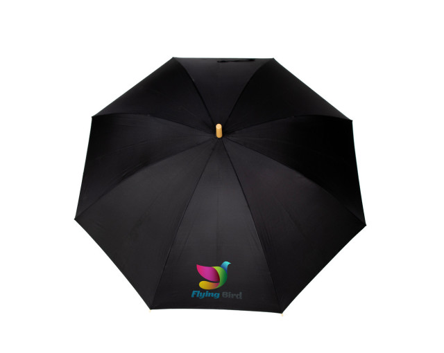 Parasol manualny RPET | Keelan z logo firmy w LazyStore!
