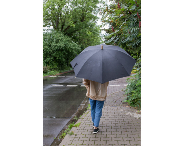 Parasol manualny RPET | Keelan z logo firmy w LazyStore!