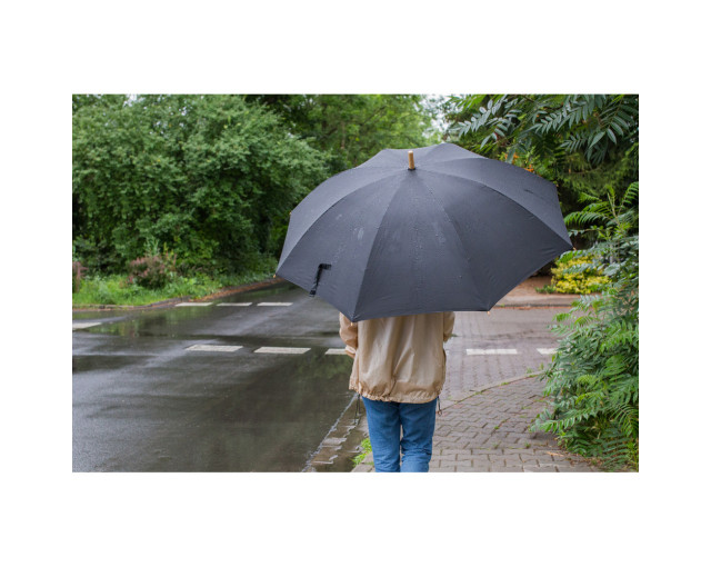 Parasol manualny RPET | Keelan z logo firmy w LazyStore!