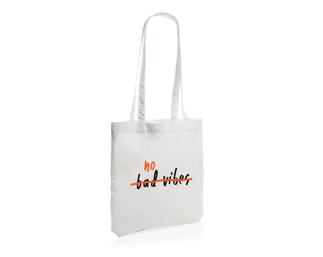 Torba z bawełny z recyklingu Impact AWARE™ z logo firmy w LazyStore!
