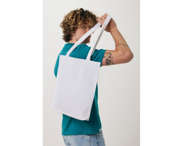 Torba z bawełny z recyklingu Impact AWARE™ z logo firmy w LazyStore!
