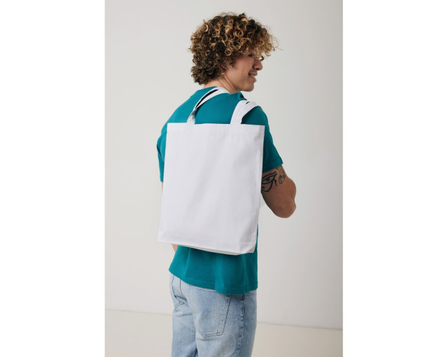 Torba z bawełny z recyklingu Impact AWARE™ z logo firmy w LazyStore!