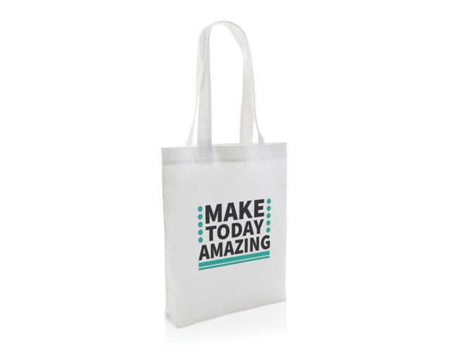 Torba na zakupy Impact AWARE™, bawełna z recyklingu z logo firmy w LazyStore!