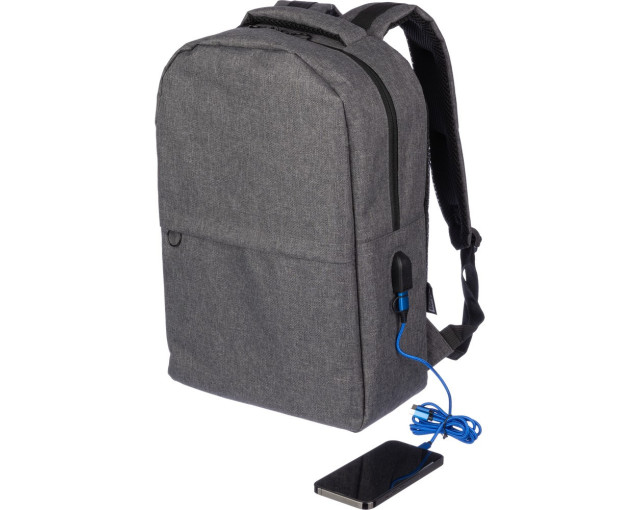 Plecak na laptopa 15" RPET z logo firmy w LazyStore!