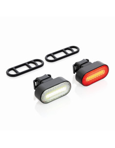 Zestaw lampek do rowera Lumino z logo firmy w LazyStore! 2