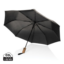 Mały parasol automatyczny 21" Kaycey AWARE™ RPET z logo firmy w LazyStore!