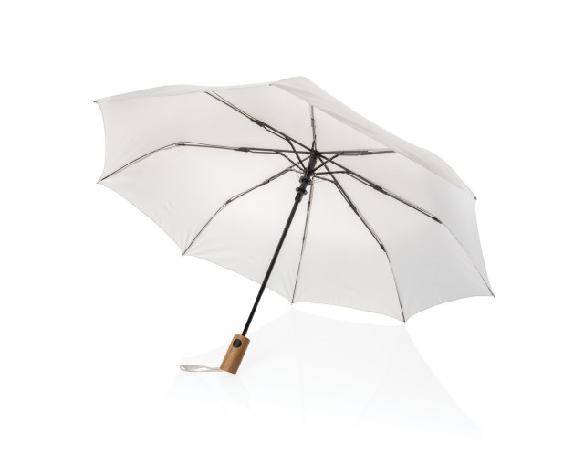 Mały parasol automatyczny 21" Kaycey AWARE™ RPET z logo firmy w LazyStore!