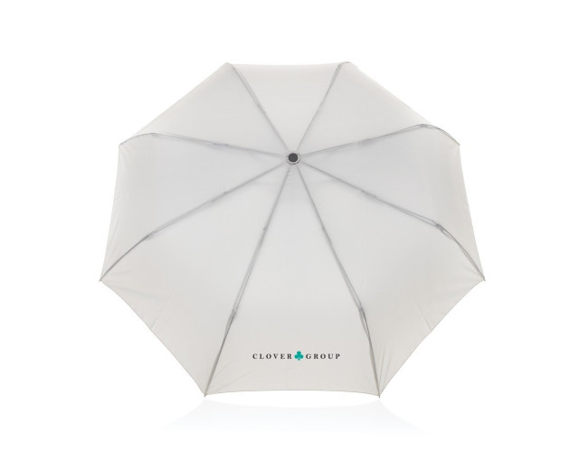 Mały parasol automatyczny 21" Kaycey AWARE™ RPET z logo firmy w LazyStore!