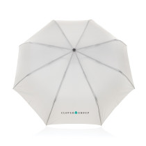 Mały parasol automatyczny 21" Kaycey AWARE™ RPET z logo firmy w LazyStore!