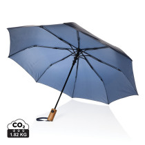 Mały parasol automatyczny 21" Kaycey AWARE™ RPET z logo firmy w LazyStore!