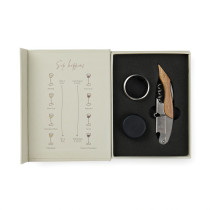 Zestaw do wina VINGA Story of Wine z logo firmy w LazyStore!