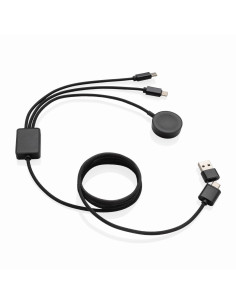 Kabel do ładowania 6 w 1 Terra, bezprzewodowa ładowarka do zegarka z logo firmy w LazyStore!