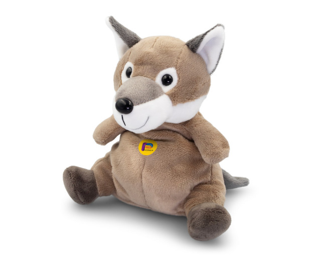 Pluszowy wilk | Loki z logo firmy w LazyStore!