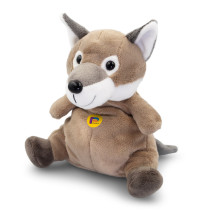 Pluszowy wilk | Loki z logo firmy w LazyStore!