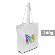 Torba bawełniana na zakupy | Ornell z logo firmy w LazyStore!
