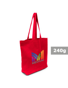 Torba bawełniana na zakupy | Ornell z logo firmy w LazyStore!