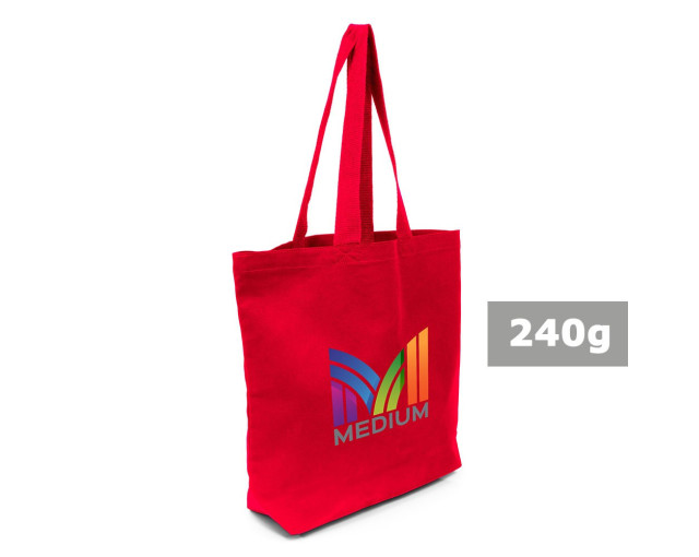 Torba bawełniana na zakupy | Ornell z logo firmy w LazyStore!