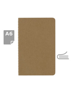 Zeszyt MOLESKINE Cahier Journal ok. A6 z logo firmy w LazyStore!