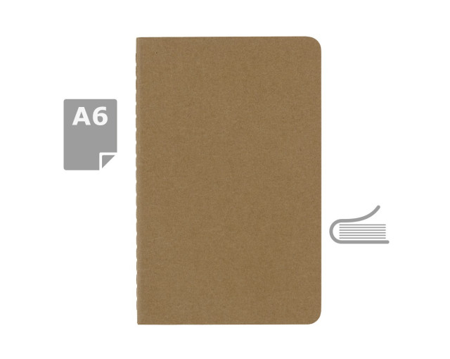 Zeszyt MOLESKINE Cahier Journal ok. A6 z logo firmy w LazyStore!