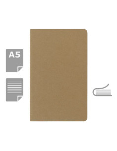 Zeszyt MOLESKINE Cahier Journal ok. A5 z logo firmy w LazyStore!