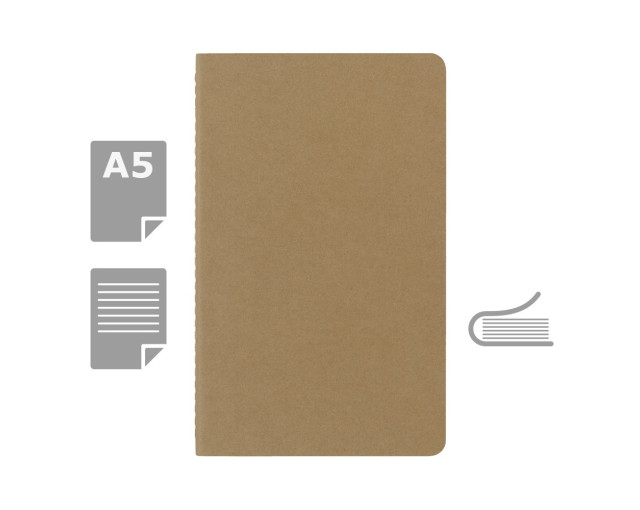 Zeszyt MOLESKINE Cahier Journal ok. A5 z logo firmy w LazyStore!