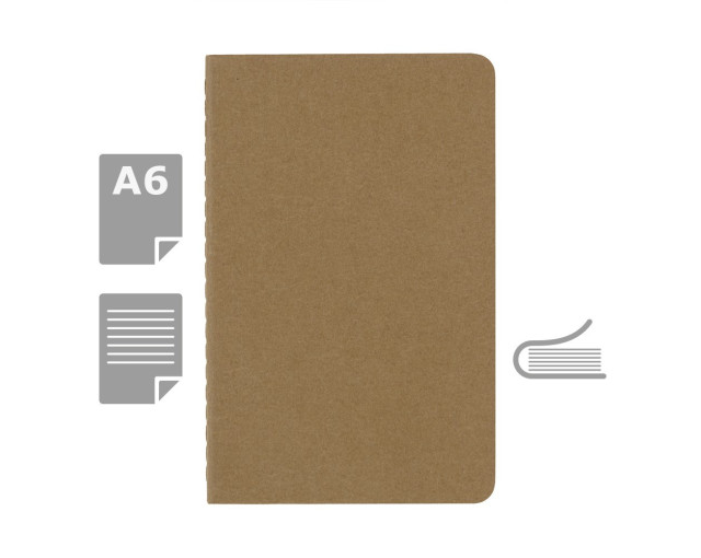 Zeszyt MOLESKINE Cahier Journal ok. A6 z logo firmy w LazyStore!