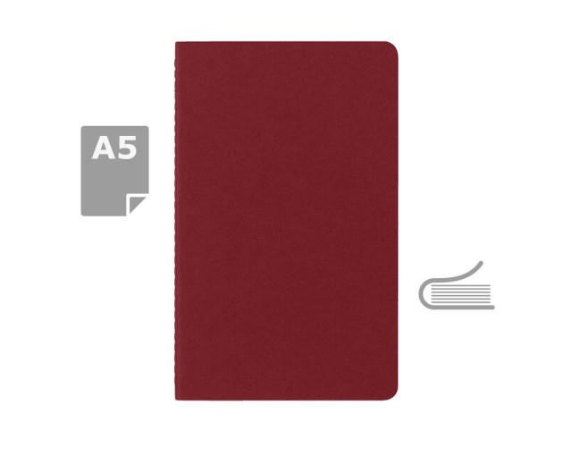 Zeszyt MOLESKINE Cahier Journal ok. A5 z logo firmy w LazyStore!