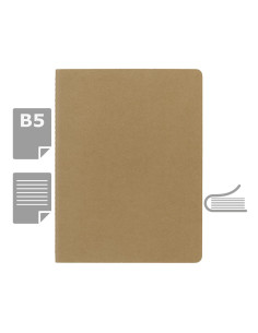 Zeszyt MOLESKINE Cahier Journal ok. B5 z logo firmy w LazyStore!