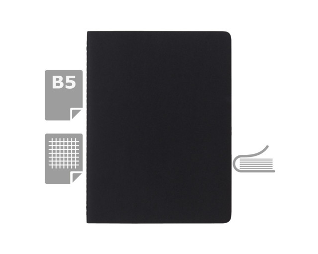 Zeszyt MOLESKINE Cahier Journal ok. B5 z logo firmy w LazyStore!