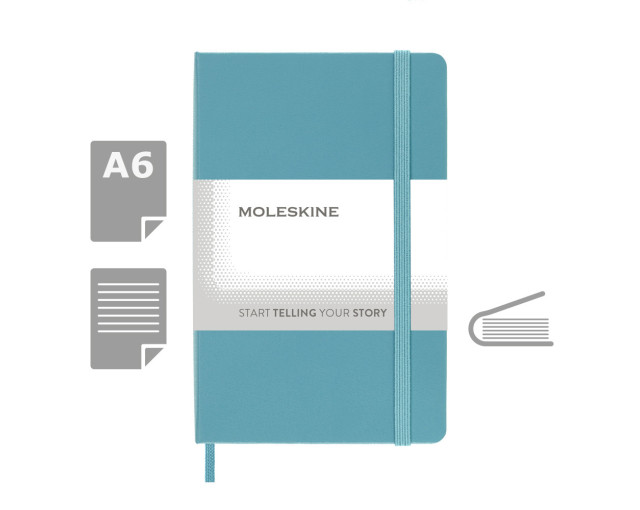 MOLESKINE Notatnik ok. A6 z logo firmy w LazyStore!