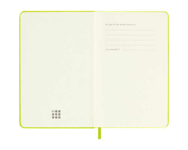 MOLESKINE Notatnik ok. A6 z logo firmy w LazyStore!