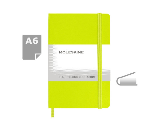 MOLESKINE Notatnik ok. A6 z logo firmy w LazyStore!