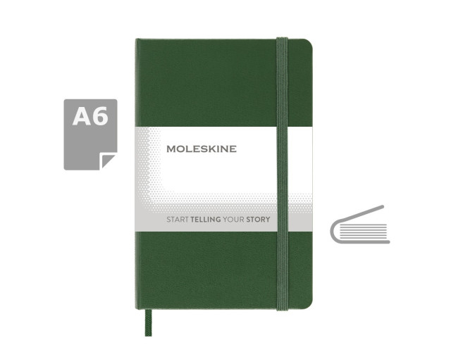 MOLESKINE Notatnik ok. A6 z logo firmy w LazyStore!