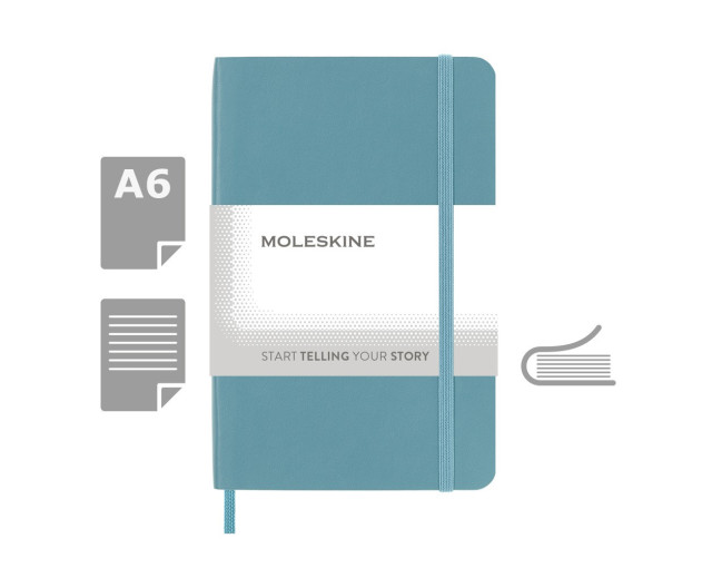 MOLESKINE Notatnik ok. A6 z logo firmy w LazyStore!