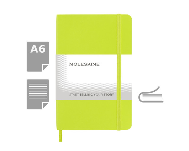 MOLESKINE Notatnik ok. A6 z logo firmy w LazyStore!