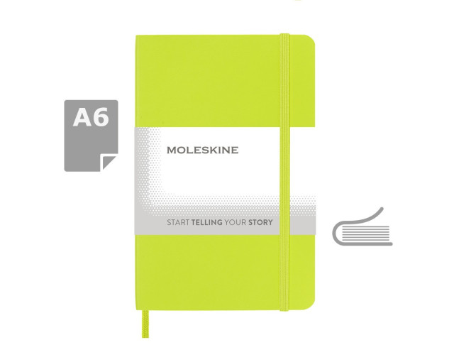 MOLESKINE Notatnik ok. A6 z logo firmy w LazyStore!