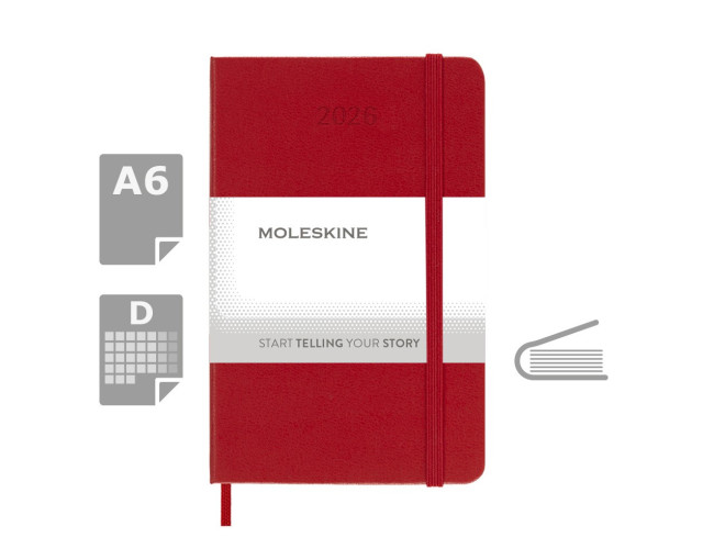 Kalendarz MOLESKINE z logo firmy w LazyStore!