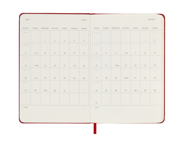 Kalendarz MOLESKINE z logo firmy w LazyStore!
