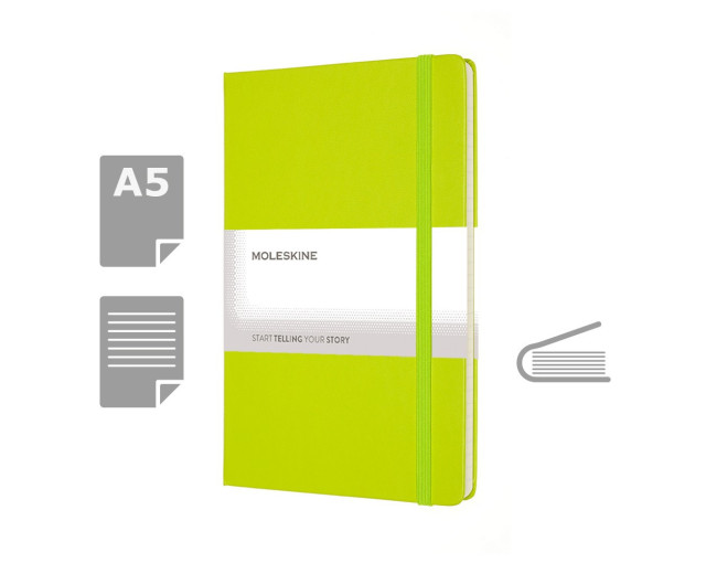 MOLESKINE Notatnik ok. A5 z logo firmy w LazyStore!