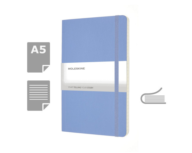 MOLESKINE Notatnik ok. A5 z logo firmy w LazyStore!